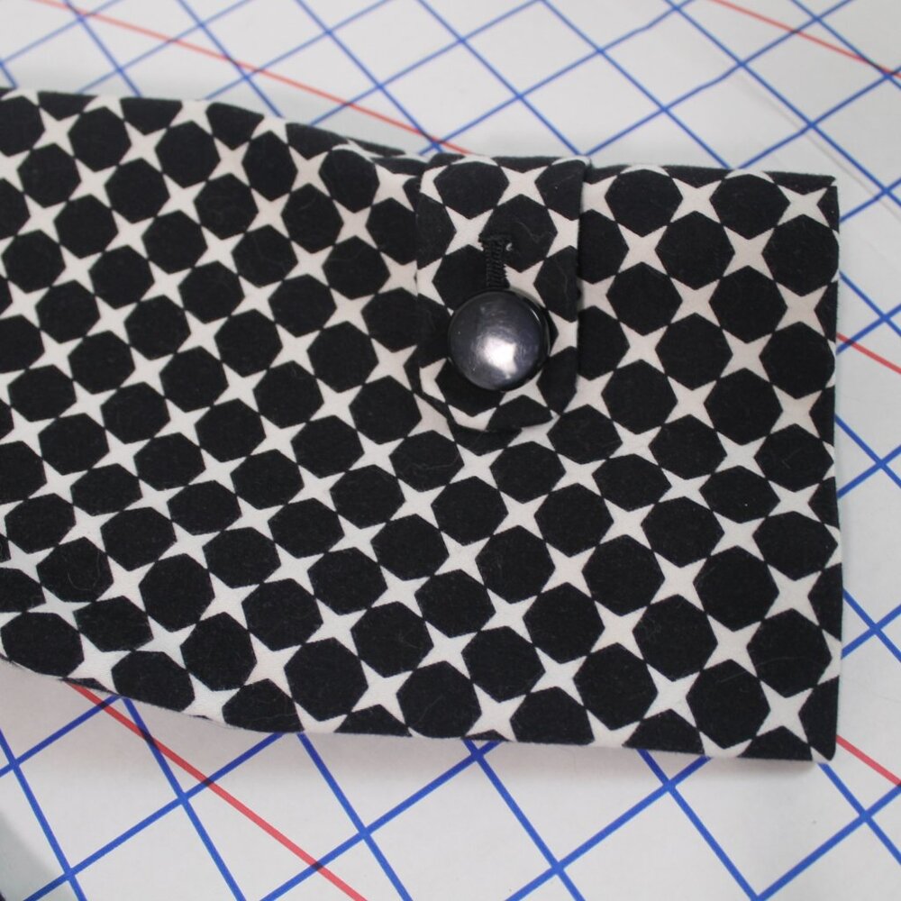 Talbots Retro Swing Blazer 60s Vibe 3/4 Sleeves Cotton Blend Size 4P - Picture 11 of 13
